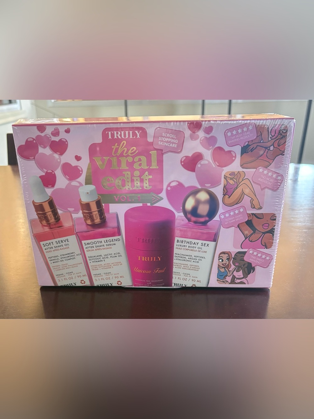 TRULY The Viral Edit Vol. 1 Bath & Body Set - Pink